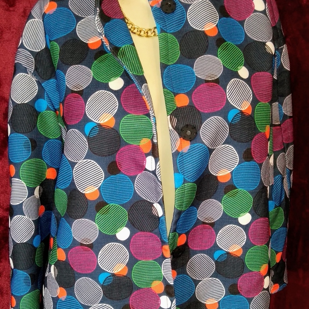 Anne Klein muilt color blazer